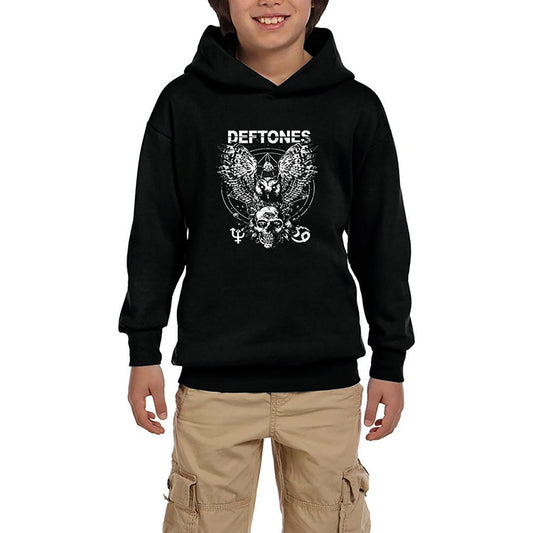 Deftones Diamond Eyes Siyah Çocuk Kapşonlu Sweatshirt