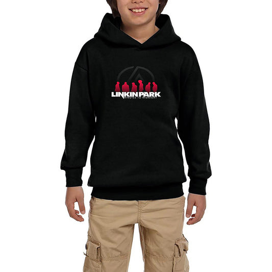 Linkin Park Minutes To Midnight Siyah Çocuk Kapşonlu Sweatshirt