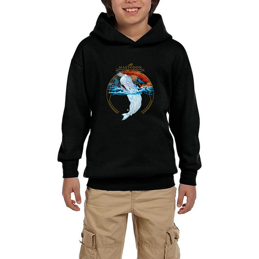 Mastodon Leviathan Siyah Çocuk Kapşonlu Sweatshirt