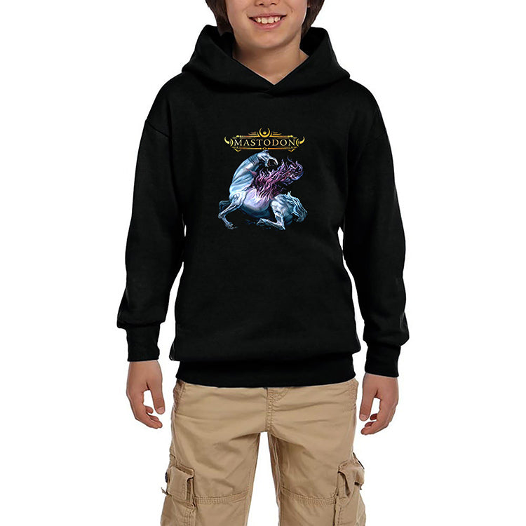 Mastodon Remission Siyah Çocuk Kapşonlu Sweatshirt