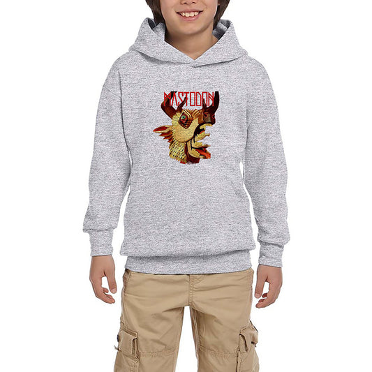 Mastodon The Hunter Gri Çocuk Kapşonlu Sweatshirt