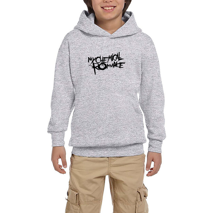 My Chemical Romance Logo Symbol Gri Çocuk Kapşonlu Sweatshirt
