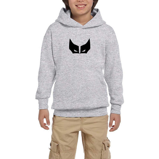 Wolverine Maske Gri Çocuk Kapşonlu Sweatshirt