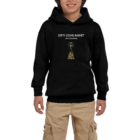 Dirty Sound Magnet What Lies Behind Siyah Çocuk Kapşonlu Sweatshirt