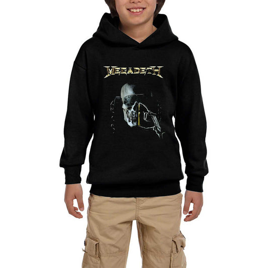 Megadeth Warchest Siyah Çocuk Kapşonlu Sweatshirt