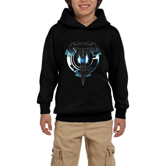 Trivium Soroso Siyah Çocuk Kapşonlu Sweatshirt