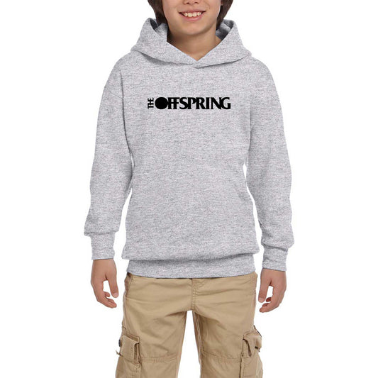 The Offspring Text Beyaz Çocuk Kapşonlu Sweatshirt