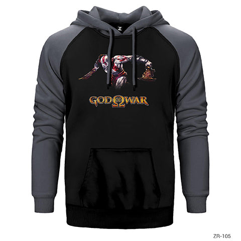 God of War 1 Çift Renk Reglan Kol Sweatshirt / Hoodie