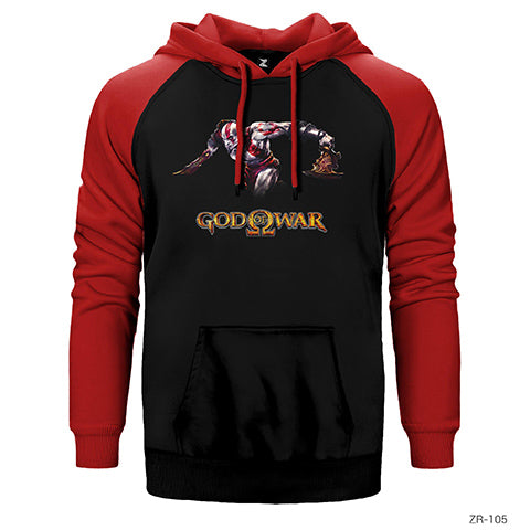 God of War 1 Çift Renk Reglan Kol Sweatshirt / Hoodie