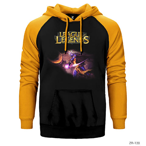 League of Legends Soraka Çift Renk Reglan Kol Sweatshirt / Hoodie