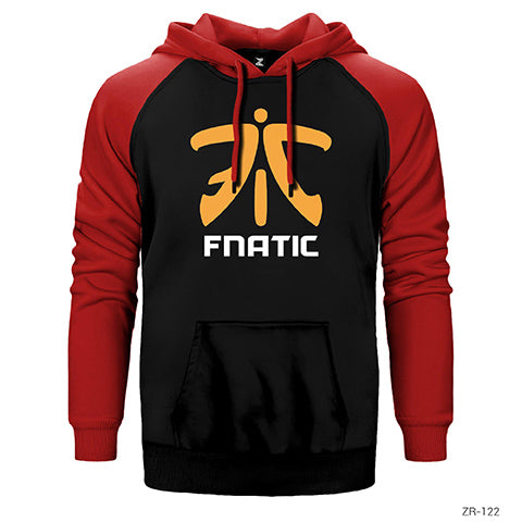 CSGO Fnatic Team Çift Renk Reglan Kol Sweatshirt / Hoodie