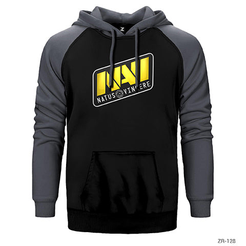 CSGO Natus Vincere NaVi Team Çift Renk Reglan Kol Sweatshirt / Hoodie