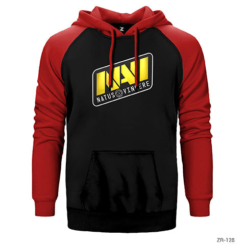 CSGO Natus Vincere NaVi Team Çift Renk Reglan Kol Sweatshirt / Hoodie