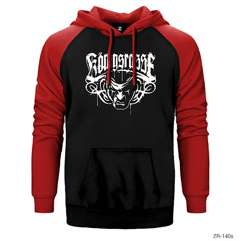 Massaka Çift Renk Reglan Kol Sweatshirt / Hoodie