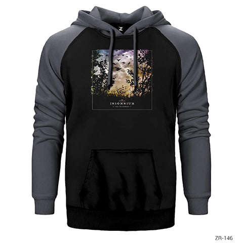 Insomnium One for Sorrow Çift Renk Reglan Kol Sweatshirt / Hoodie