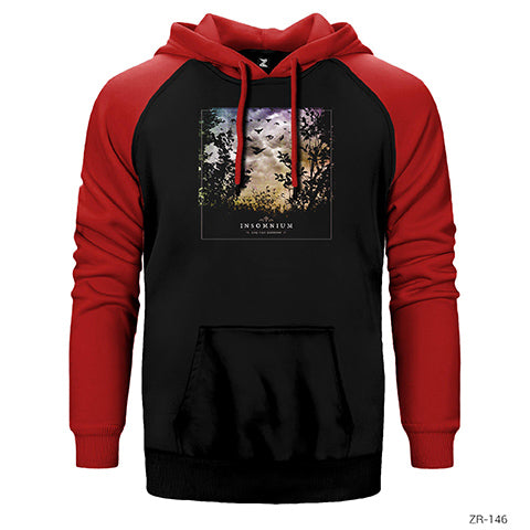 Insomnium One for Sorrow Çift Renk Reglan Kol Sweatshirt / Hoodie