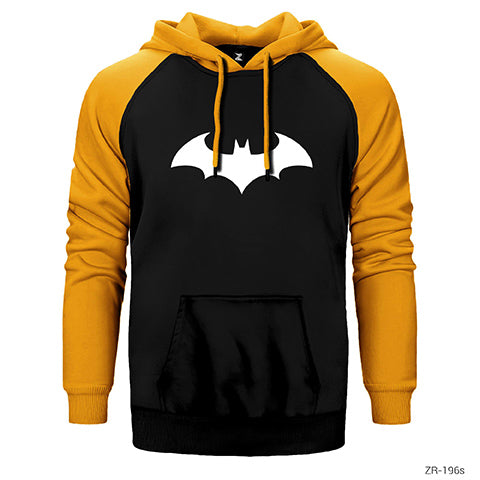 Batman Arkham 3D Çift Renk Reglan Kol Sweatshirt / Hoodie