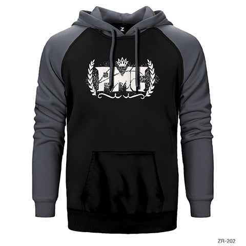 Pmc Çift Renk Reglan Kol Sweatshirt / Hoodie