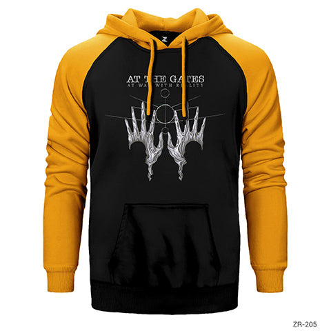At The Gates Çift Renk Reglan Kol Sweatshirt / Hoodie