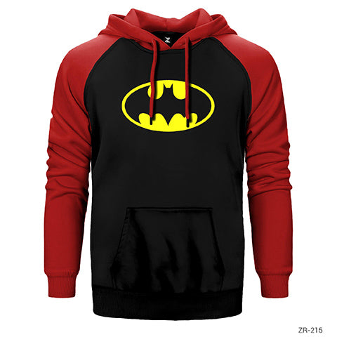 Batman Çift Renk Reglan Kol Sweatshirt / Hoodie