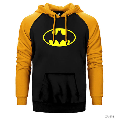 Batman Çift Renk Reglan Kol Sweatshirt / Hoodie