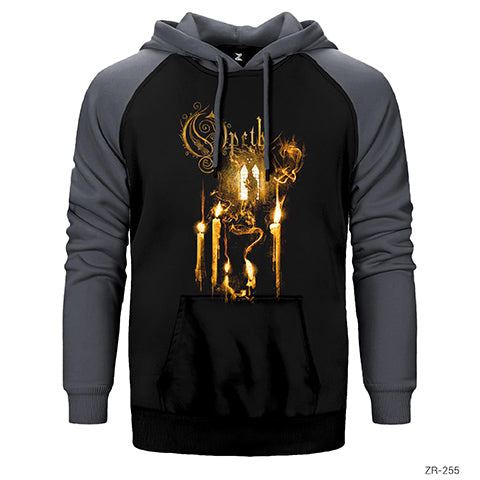 Opeth Ghost Reveries Çift Renk Reglan Kol Sweatshirt / Hoodie