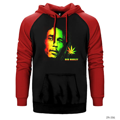 Bob Marley Could Çift Renk Reglan Kol Sweatshirt / Hoodie