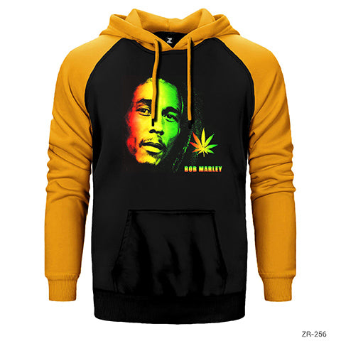 Bob Marley Could Çift Renk Reglan Kol Sweatshirt / Hoodie