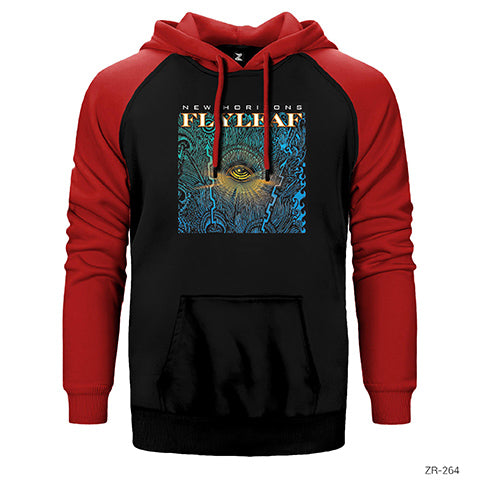 Flyleaf New Horizons Çift Renk Reglan Kol Sweatshirt / Hoodie