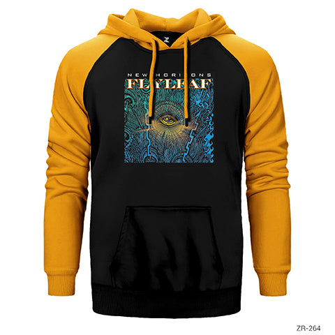 Flyleaf New Horizons Çift Renk Reglan Kol Sweatshirt / Hoodie
