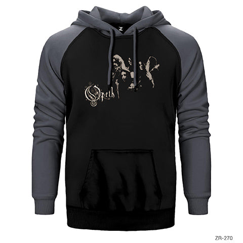 Opeth Group Çift Renk Reglan Kol Sweatshirt / Hoodie