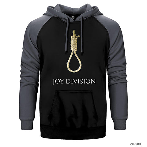 Joy Division Hang Çift Renk Reglan Kol Sweatshirt / Hoodie