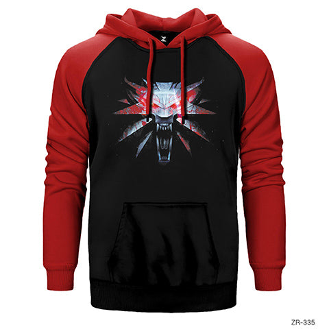 Witcher 3 Avatar Çift Renk Reglan Kol Sweatshirt / Hoodie