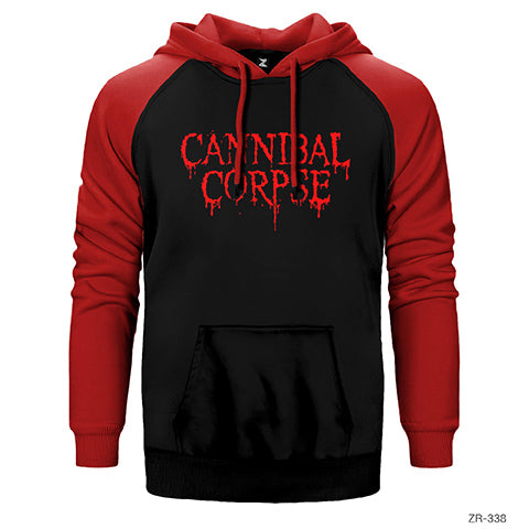 Cannibal Corpse Çift Renk Reglan Kol Sweatshirt / Hoodie
