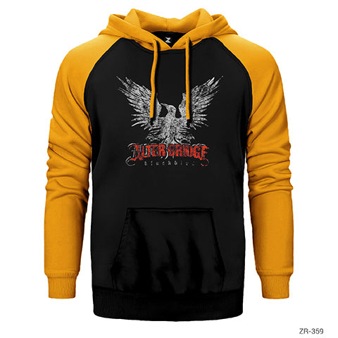 Alter Bridge Blackbird Çift Renk Reglan Kol Sweatshirt / Hoodie