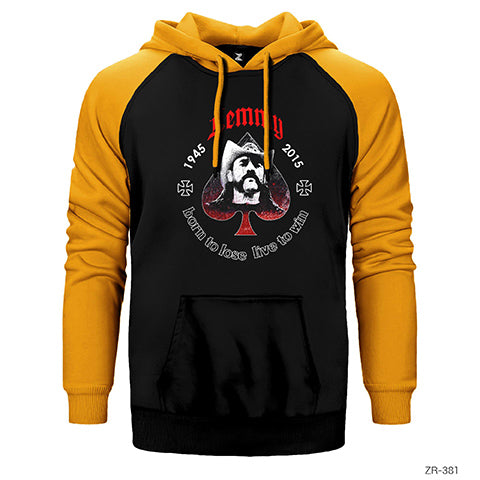 Lemmy Çift Renk Reglan Kol Sweatshirt / Hoodie