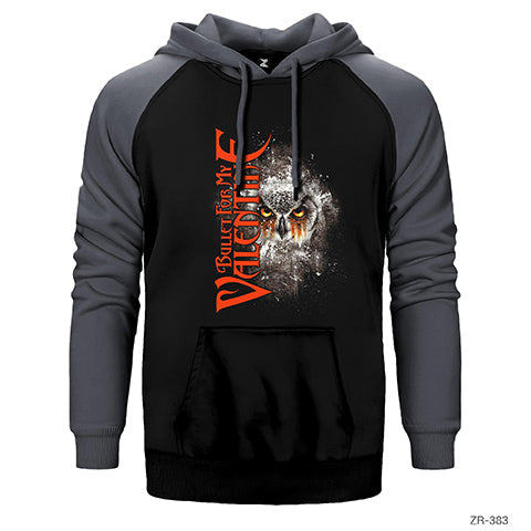 Bullet for My Valentine Çift Renk Reglan Kol Sweatshirt / Hoodie