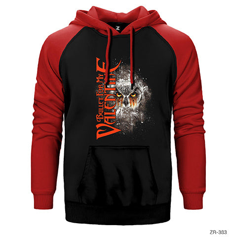 Bullet for My Valentine Çift Renk Reglan Kol Sweatshirt / Hoodie