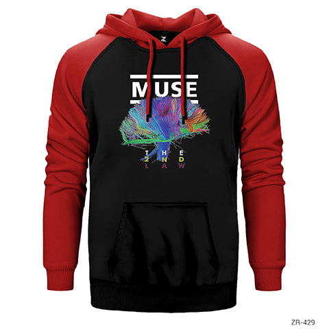 Muse The 2nd Law Çift Renk Reglan Kol Sweatshirt / Hoodie