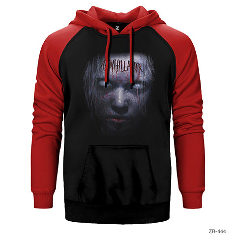 Annihilator Çift Renk Reglan Kol Sweatshirt / Hoodie