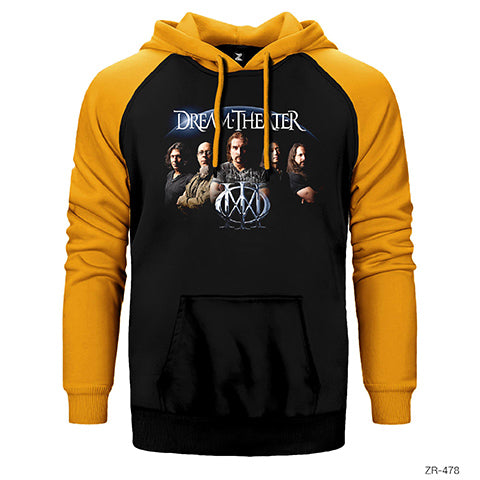 Dream Theater Group Çift Renk Reglan Kol Sweatshirt / Hoodie