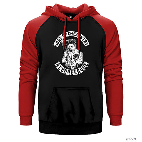 Breaking Bad Son of Chemistry Çift Renk Reglan Kol Sweatshirt / Hoodie