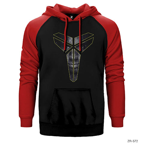 Kobe Bryant Logo 2 Çift Renk Reglan Kol Sweatshirt / Hoodie
