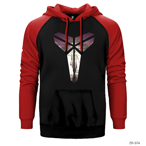 Kobe Bryant Logo 4 Çift Renk Reglan Kol Sweatshirt / Hoodie