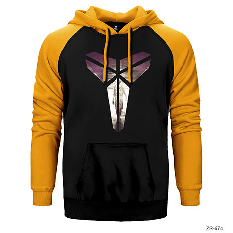 Kobe Bryant Logo 4 Çift Renk Reglan Kol Sweatshirt / Hoodie