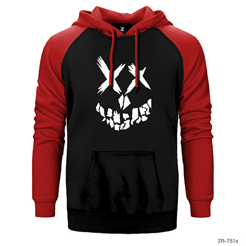 Suicide Squad Smile Çift Renk Reglan Kol Sweatshirt / Hoodie