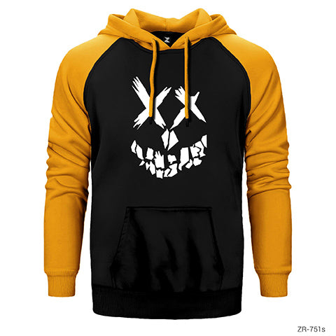 Suicide Squad Smile Çift Renk Reglan Kol Sweatshirt / Hoodie