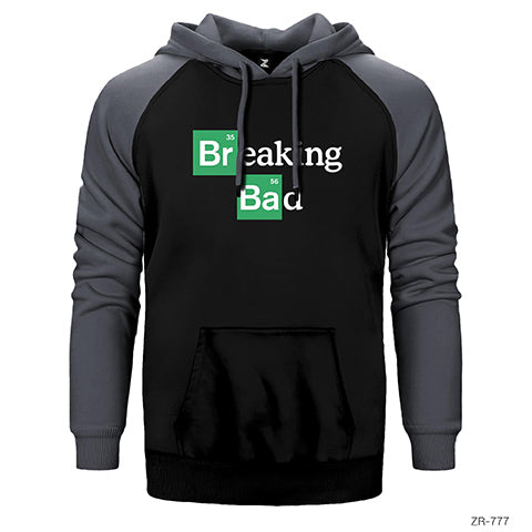 Breaking Bad Çift Renk Reglan Kol Sweatshirt / Hoodie