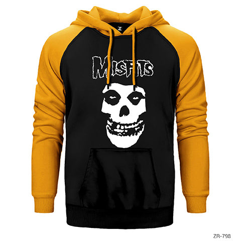 Misfits Çift Renk Reglan Kol Sweatshirt / Hoodie