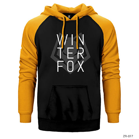 Team Winterfox Çift Renk Reglan Kol Sweatshirt / Hoodie